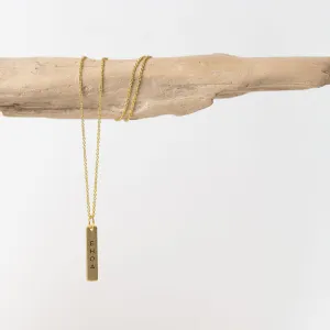 E Hoa - Friend - Necklace - Gold