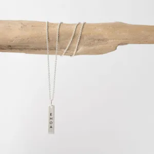 E Hoa - Friend - Necklace - Silver