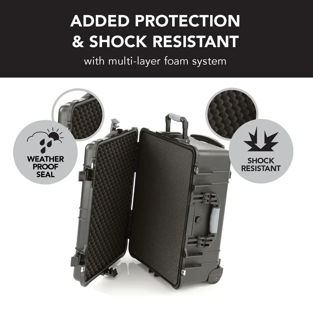 Evolution Gear HD Series Trolley Camera & Drone Hard Case 5520 - Black