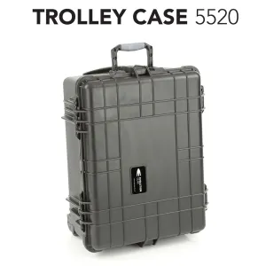 Evolution Gear HD Series Trolley Camera & Drone Hard Case 5520 - Black
