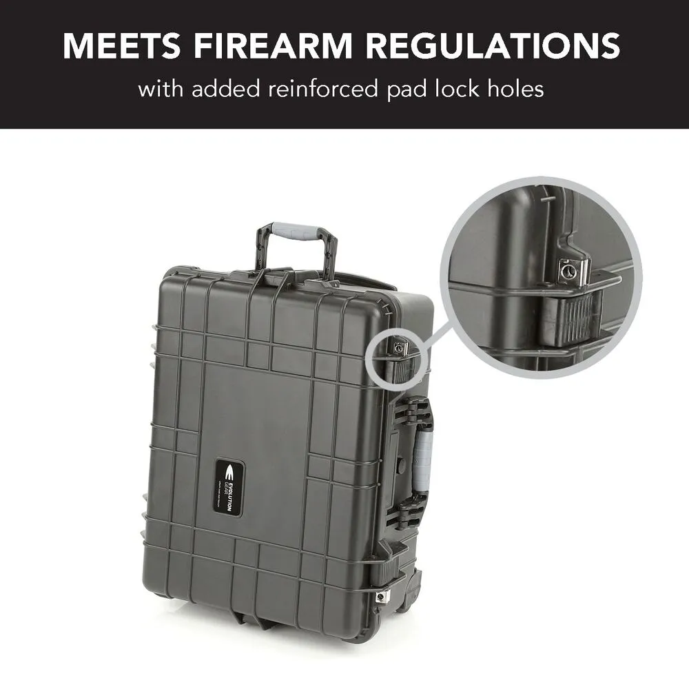 Evolution Gear HD Series Trolley Camera & Drone Hard Case 5520 - Black