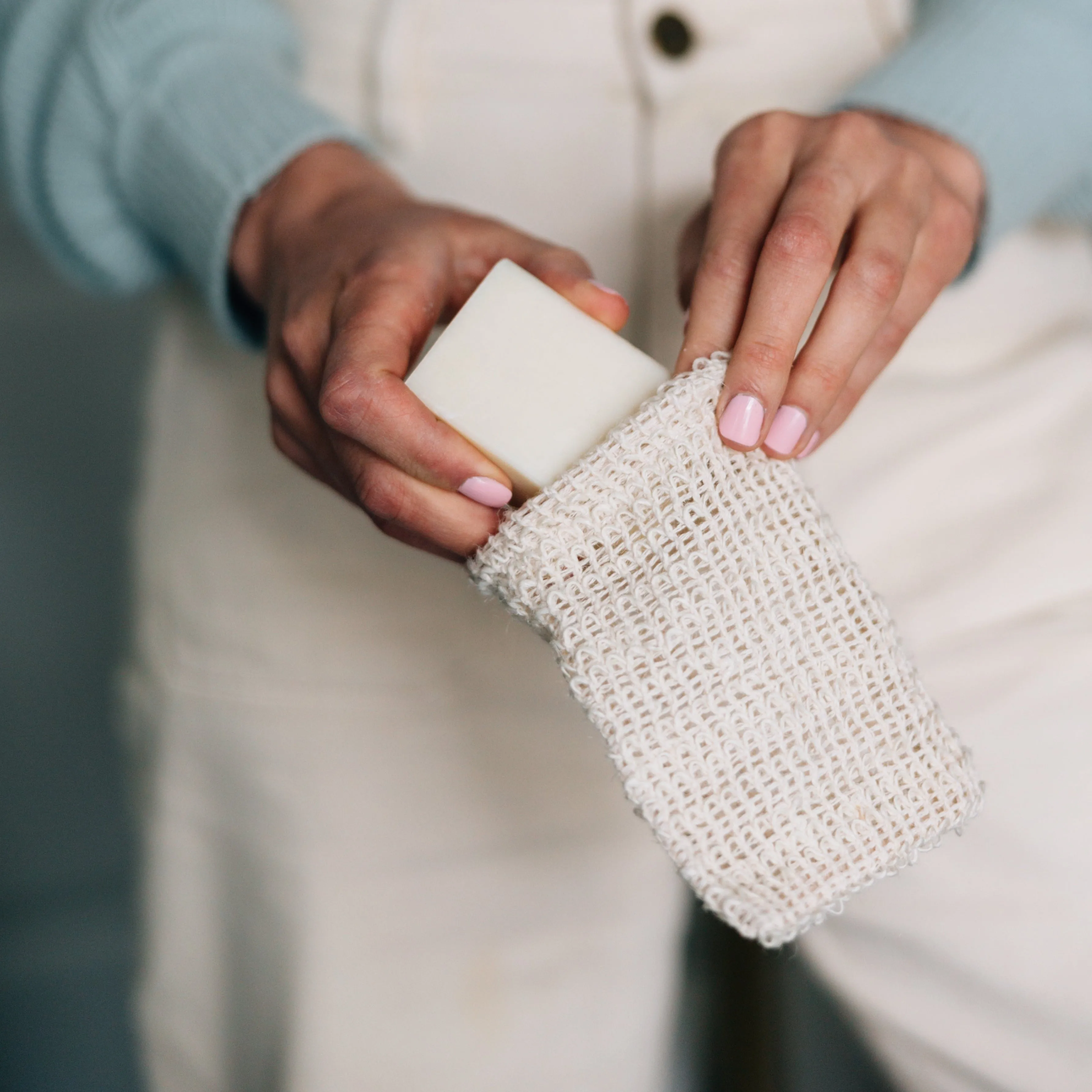 Exfoliating Soap Saver Bag
