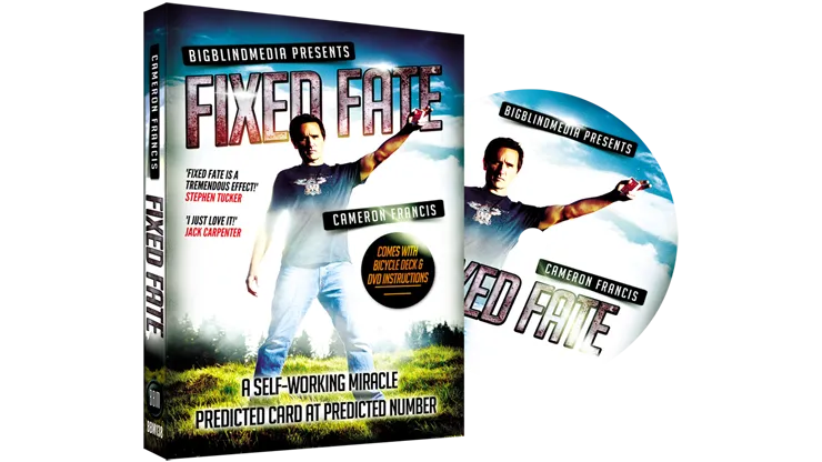 Fixed Fate (DVD and Gimmick) by Cameron Francis and Big Blind