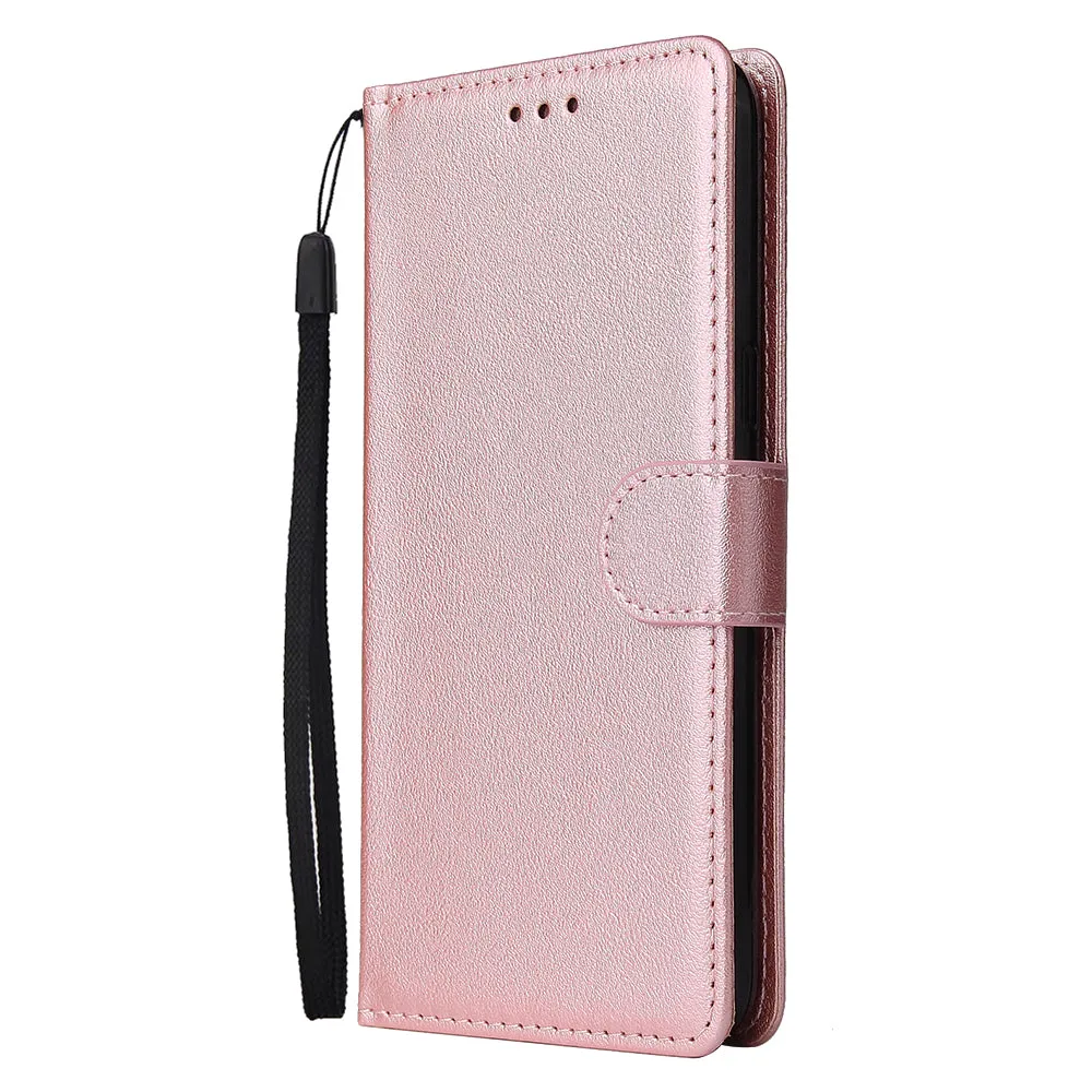 For OPPO F7 Wallet-type PU Leather Protective Phone Case with Buckle & 3 Card Position Red wine