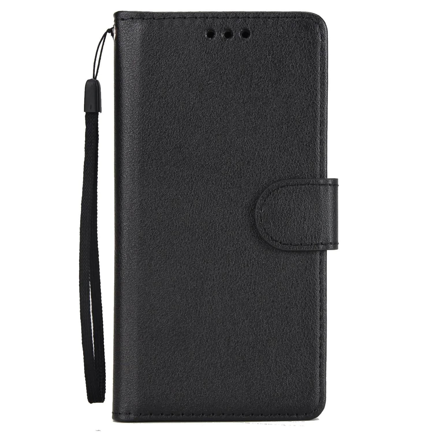 For Samsung A7 2017/A720 PU Leather Cell Phone Case Protective Cover Shell with Buckle Golden