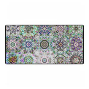Galaxy Frog Cymagic Wellness Kaleidoscape Desk Mats