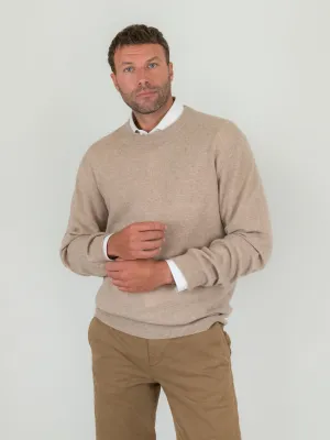 GIROCOLLO TRADER IN CASHMERE BEIGE
