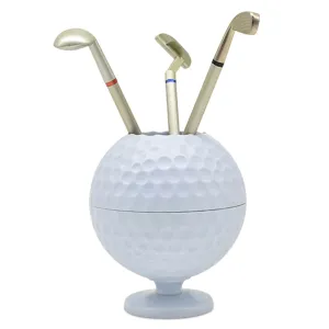 Golf Themed Pen Holder and Golf Club Pens