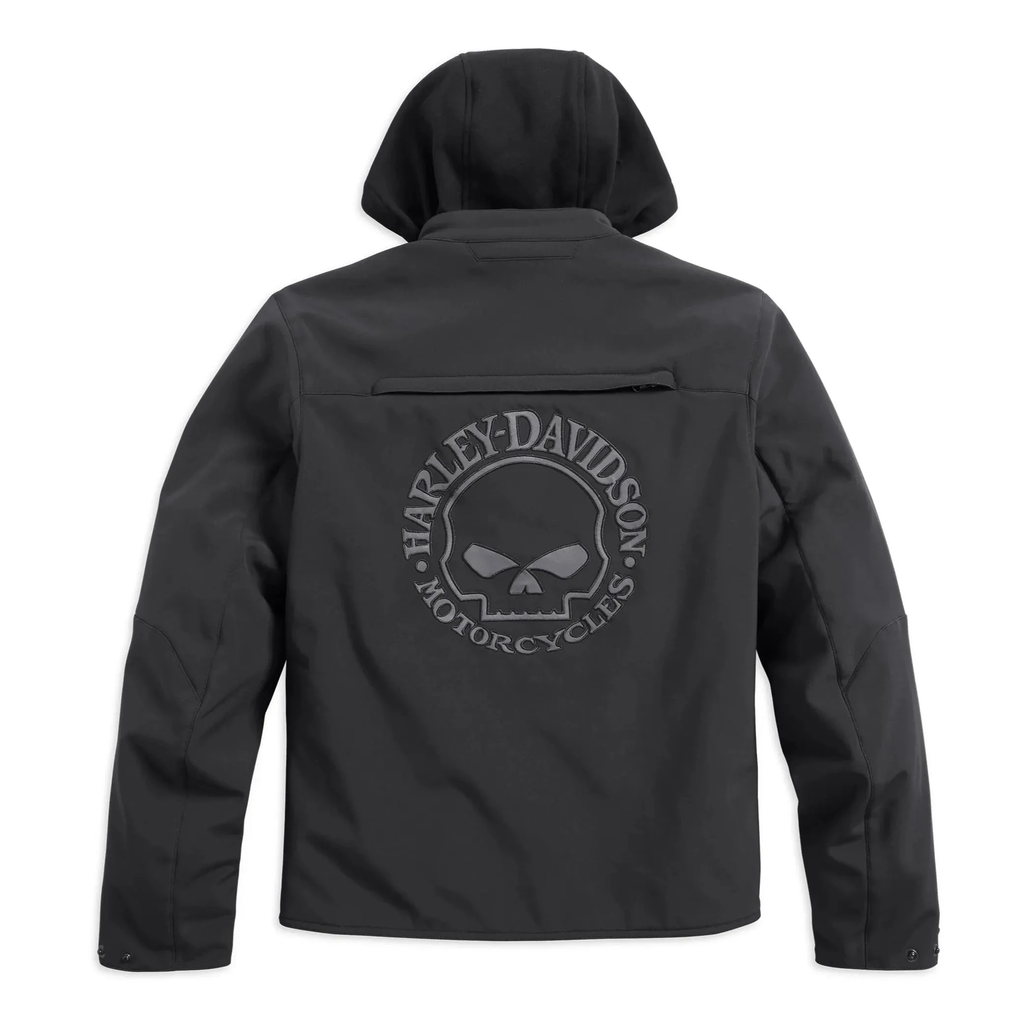 Harley-Davidson® Reflective Skull Water-Resistant 3-in-1 Soft Shell Riding Jacket