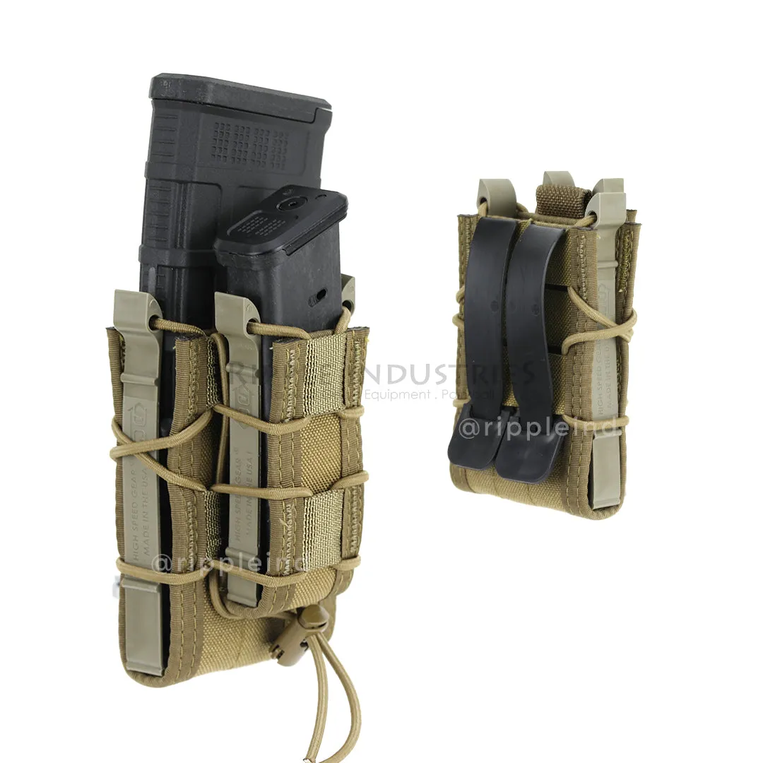HSGI - Wolf Grey - Double Decker Taco Mag Pouch