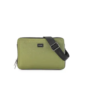 Hush Puppies Bags Pria Mario Clutch/Messenger Bag In Green