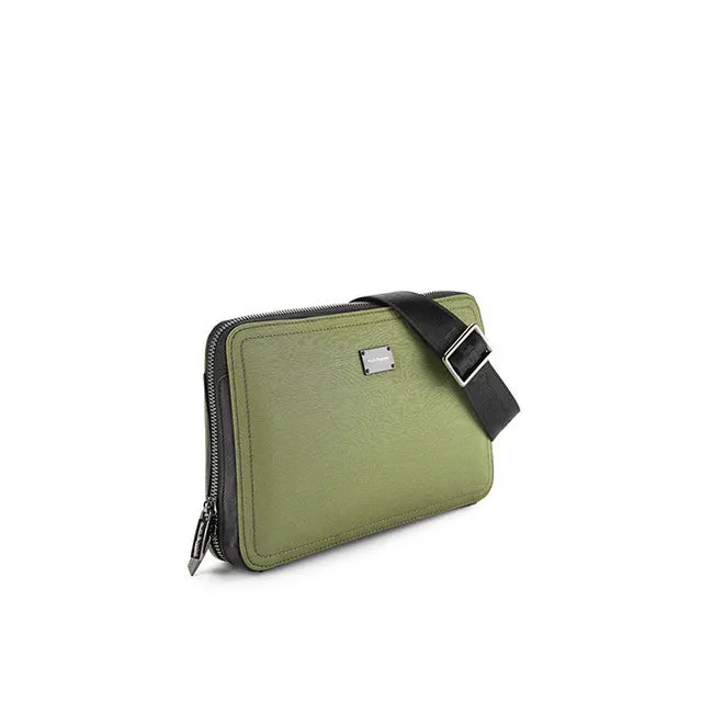 Hush Puppies Bags Pria Mario Clutch/Messenger Bag In Green