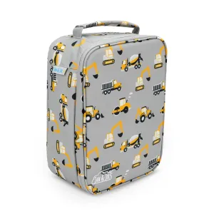 Jan & Jul Kids Lunch Bag - Grey Construction