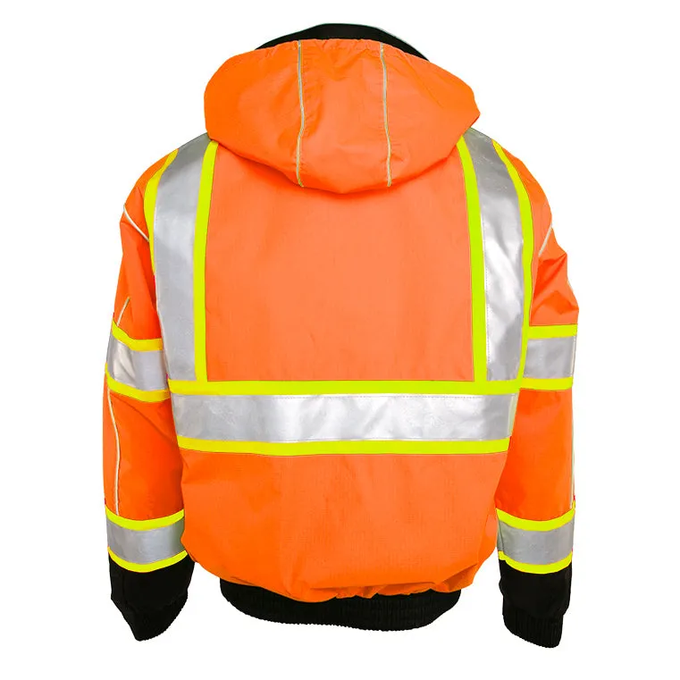 Kishigo Bomber Jacket, Brilliant Series, Type R Class 3