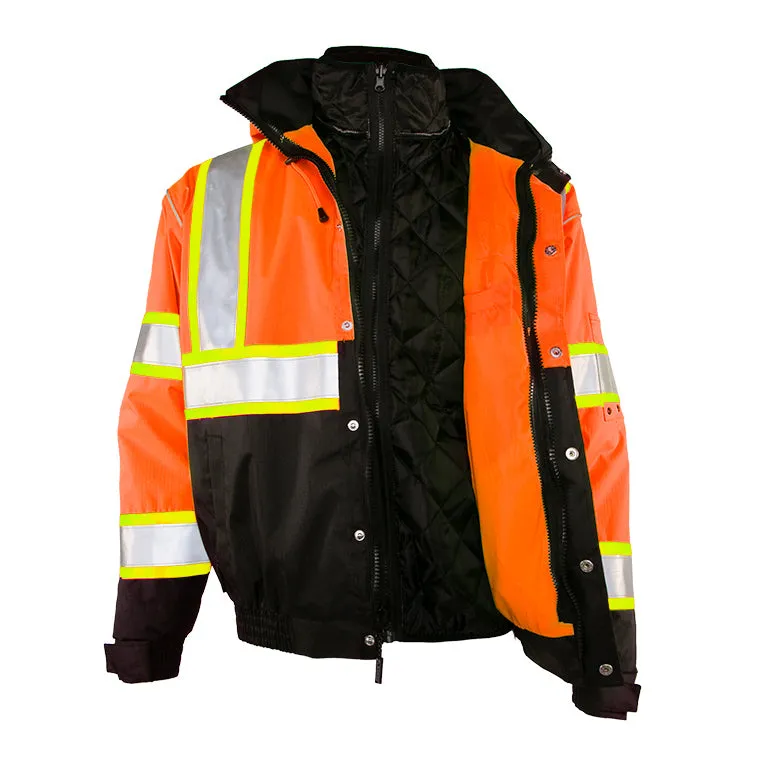 Kishigo Bomber Jacket, Brilliant Series, Type R Class 3