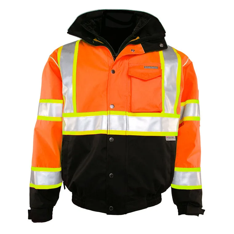 Kishigo Bomber Jacket, Brilliant Series, Type R Class 3