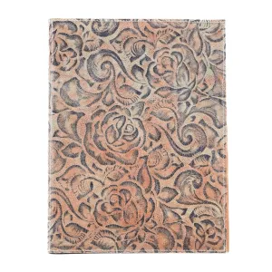 Large Notepad Cover -  w/ Antique Sundance Roses