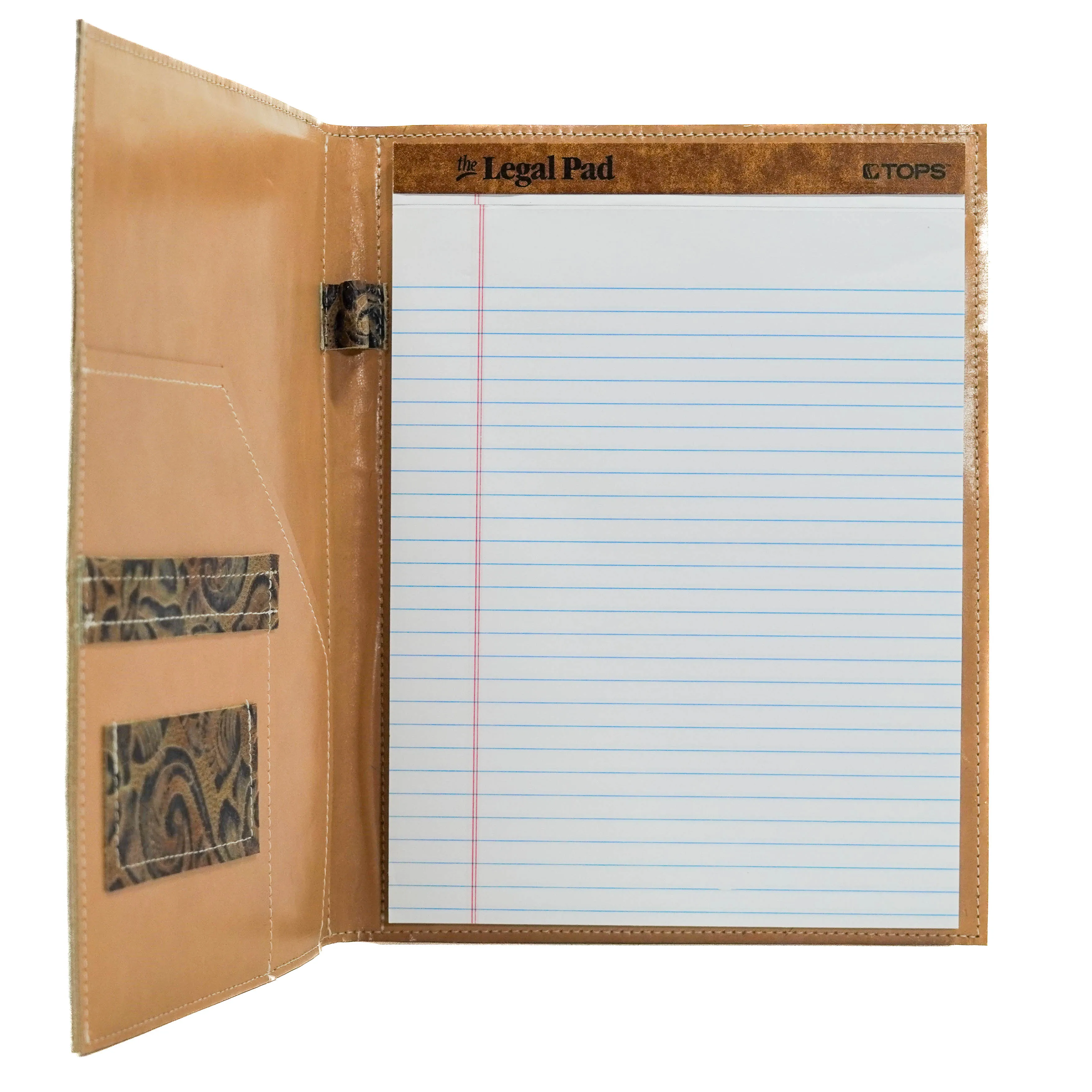 Large Notepad Cover -  w/ Antique Sundance Roses