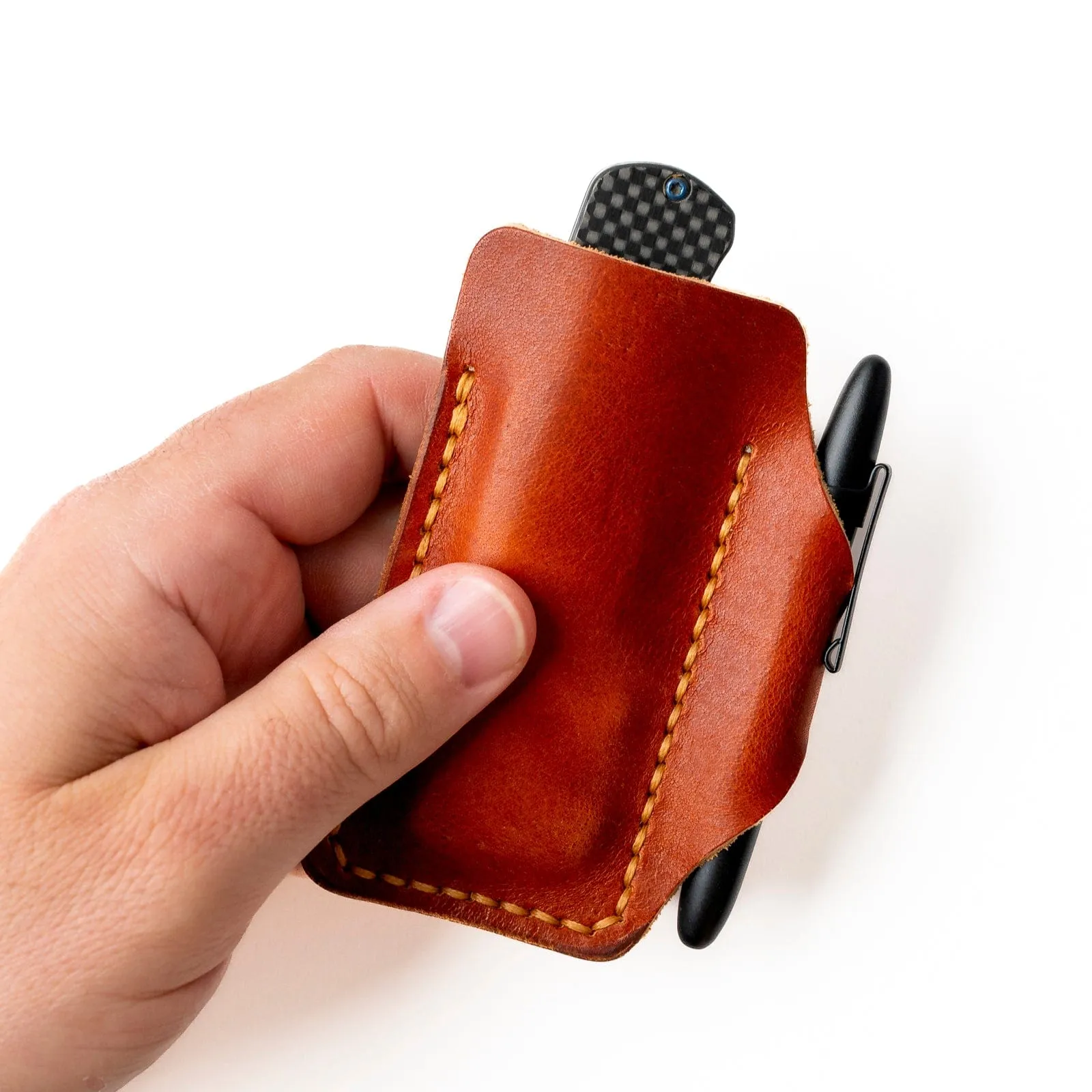 Leather EDC Pocket Armor