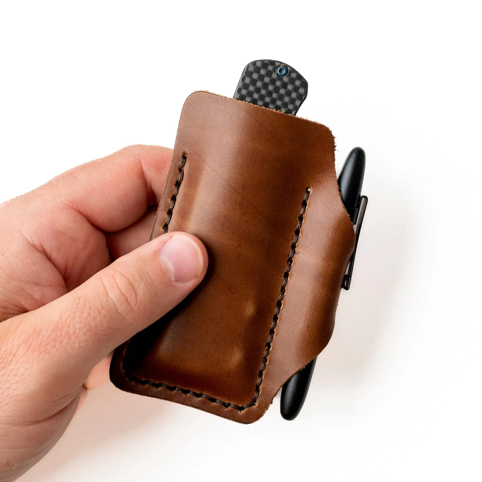 Leather EDC Pocket Armor
