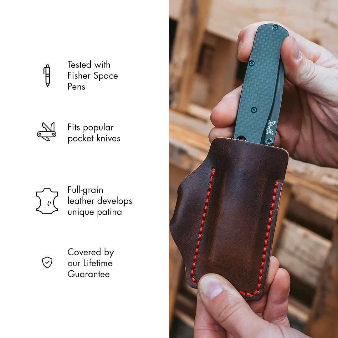 Leather EDC Pocket Armor
