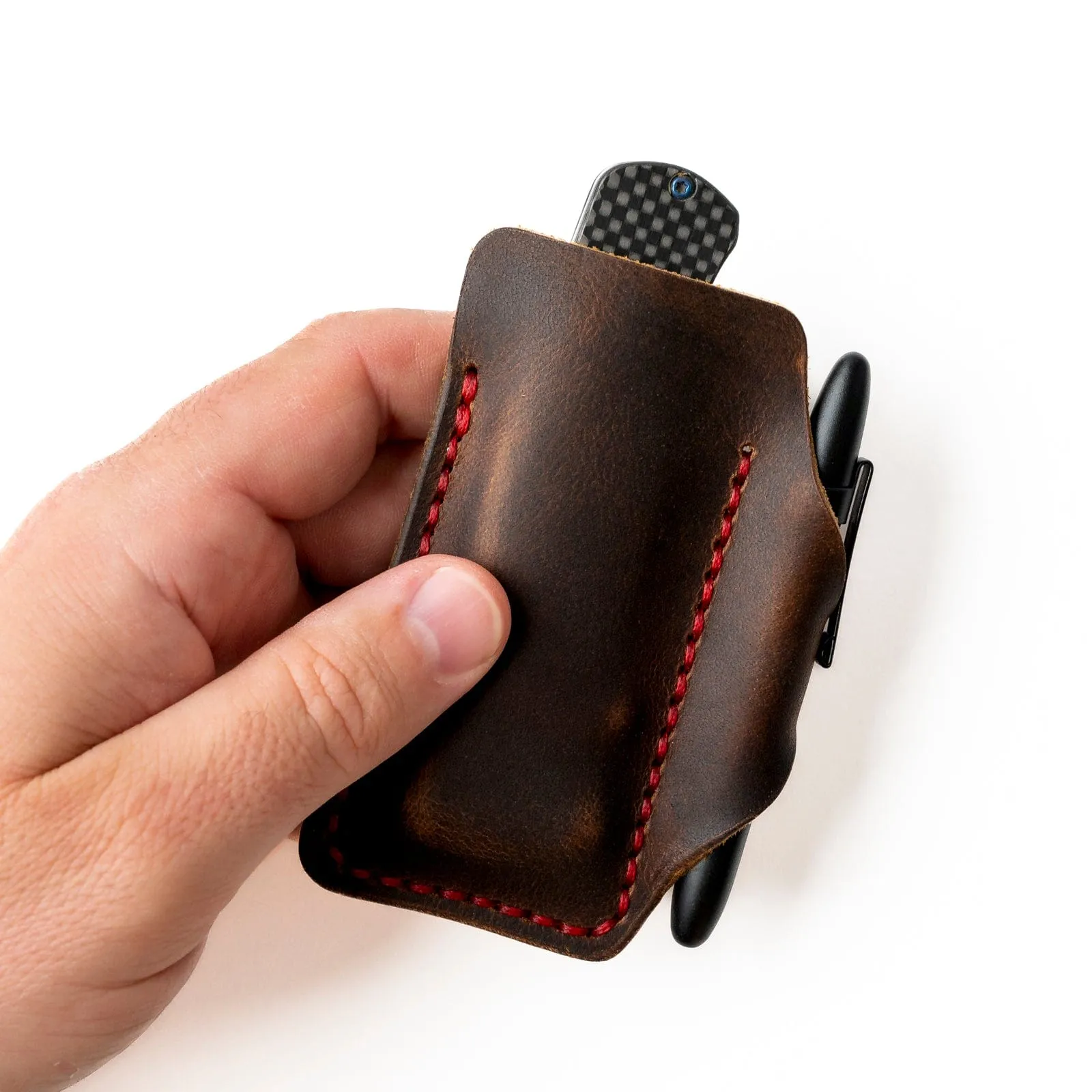 Leather EDC Pocket Armor