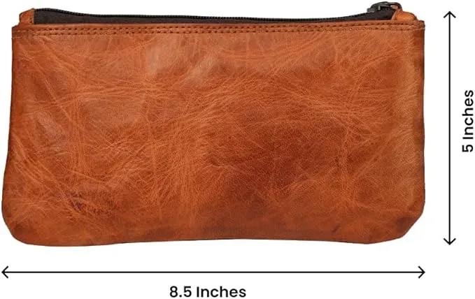 Leather Pencil Case - Small Pencil Case
