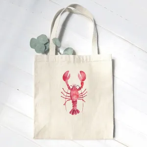 Lobster - Customizable Canvas Tote Bag