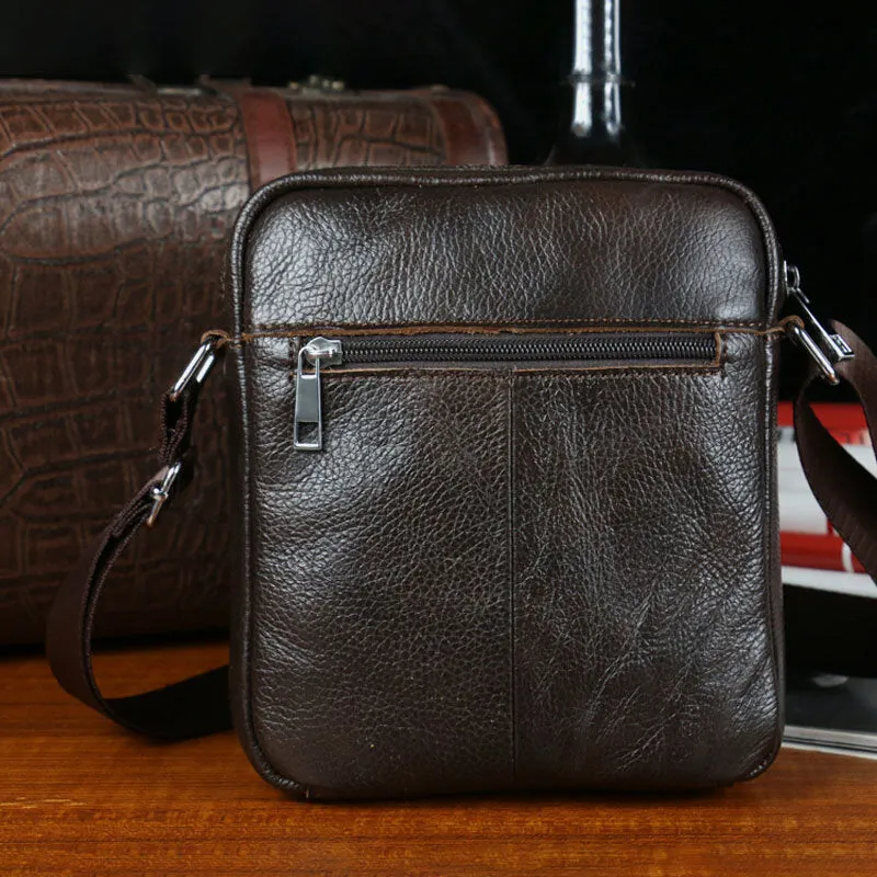 Luxury Vintage Male Messenger Bag Shoulder Leather Handbags