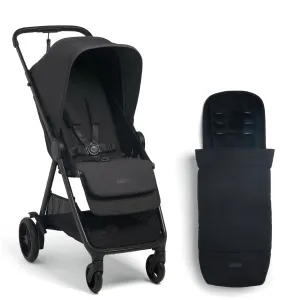 Mamas & Papas Libro Stroller & Footmuff Bundle - Liquorice