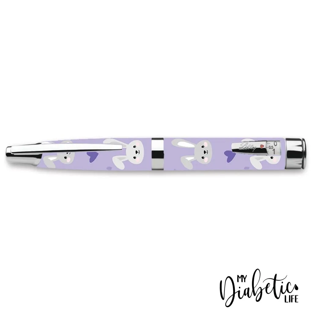 Mauve, Rabbit! - Humapen Luxura Sticker