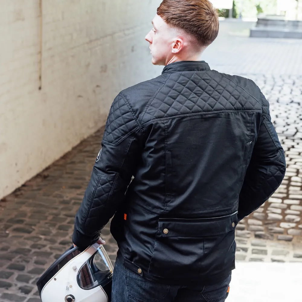 Merlin Edale II Cotec Wax D3O Jacket Black