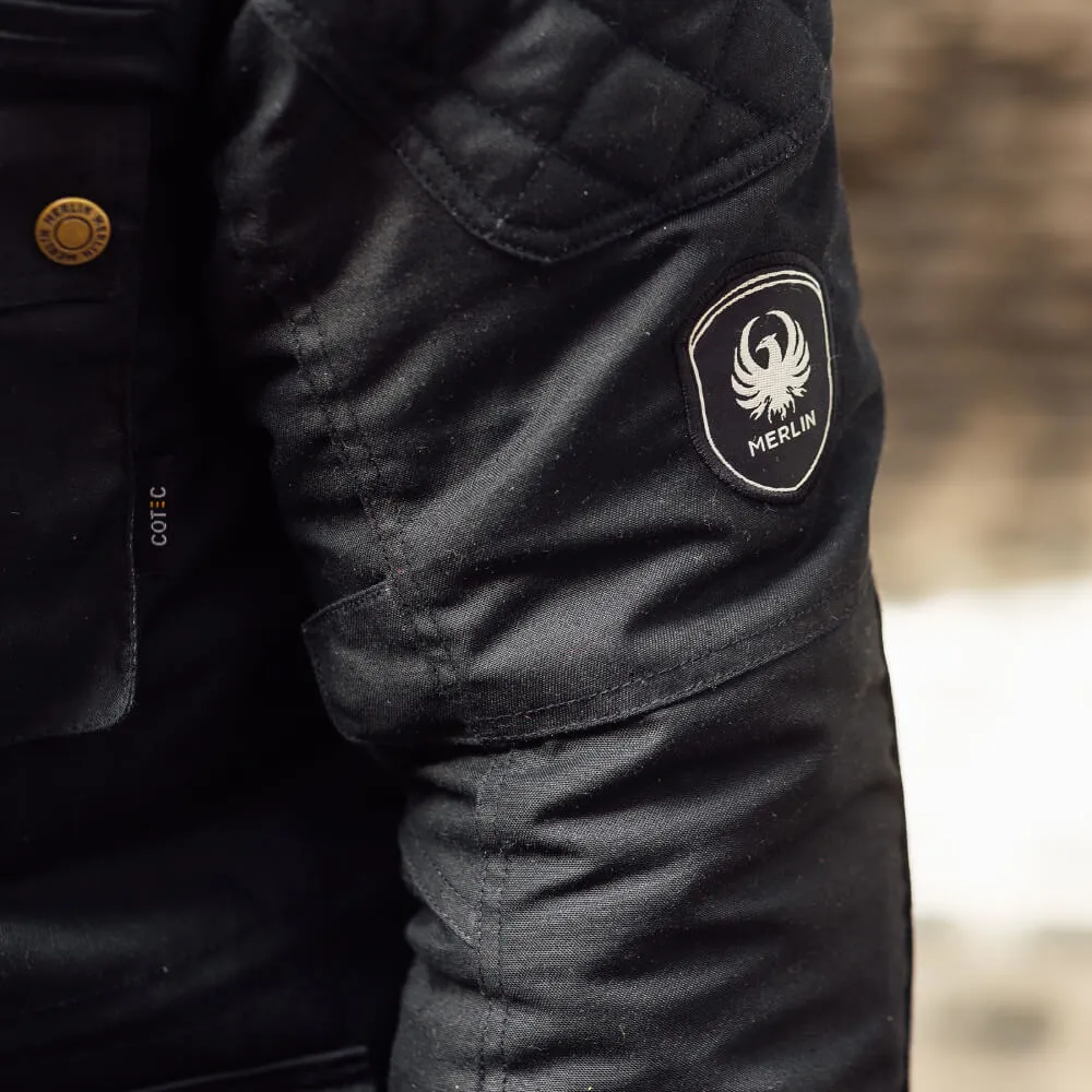Merlin Edale II Cotec Wax D3O Jacket Black