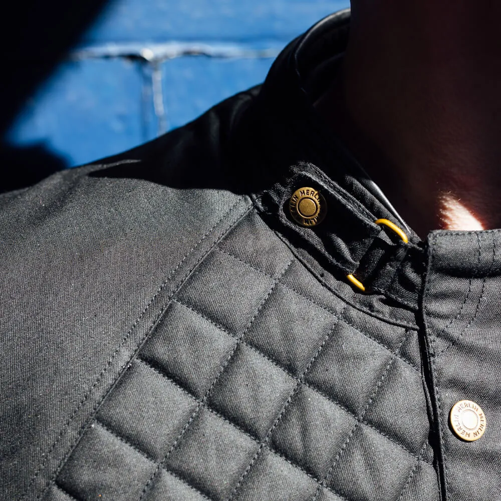 Merlin Edale II Cotec Wax D3O Jacket Black