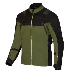 Merlin Navar Laminated D3O Explorer Jacket Black / Dark Green