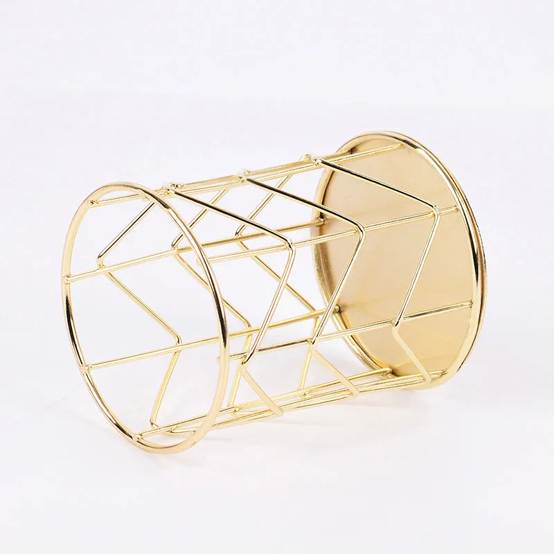 Metal Pen Holder | Desk Organizer | Pencil Holder | Makeup Brushes Holder