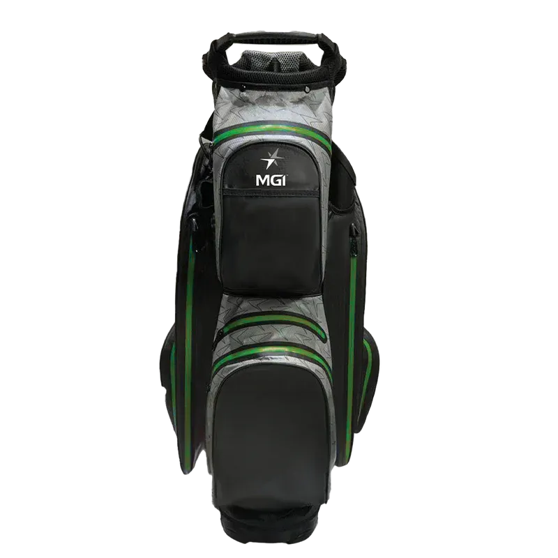 MGi Dri-Play Golf Bag - Black/Green