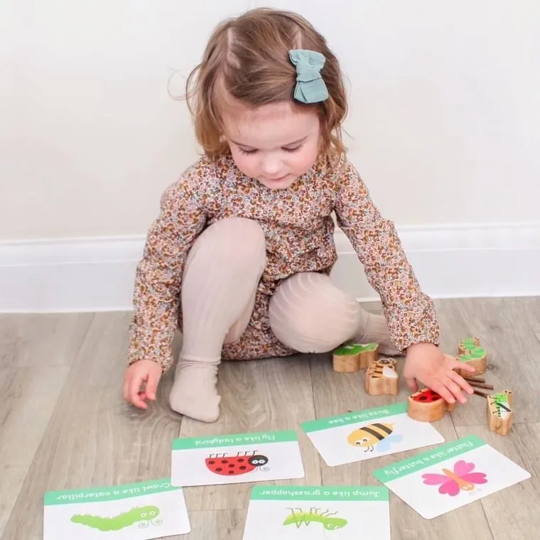 Mini Beasts & Pen Control Flashcards |  Toddler Flashcards