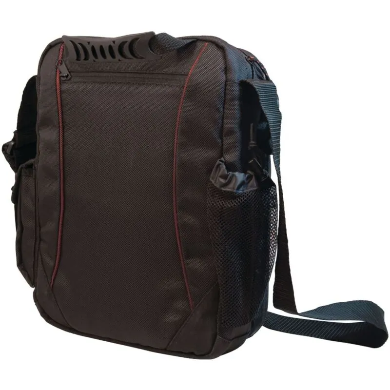 Mobile Edge MEMMS7 Mini Messenger Bag (Black/Red)