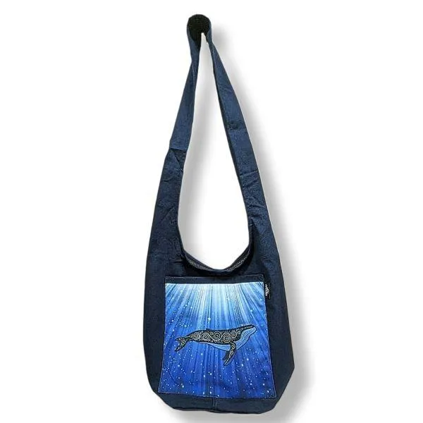 Monk Bag Dark Blue Whale