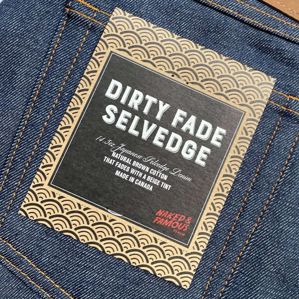 Naked & Famous Denim Dirty Fade Selvedge - True Guy Jeans