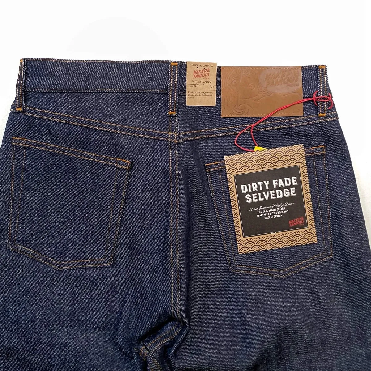 Naked & Famous Denim Dirty Fade Selvedge - True Guy Jeans