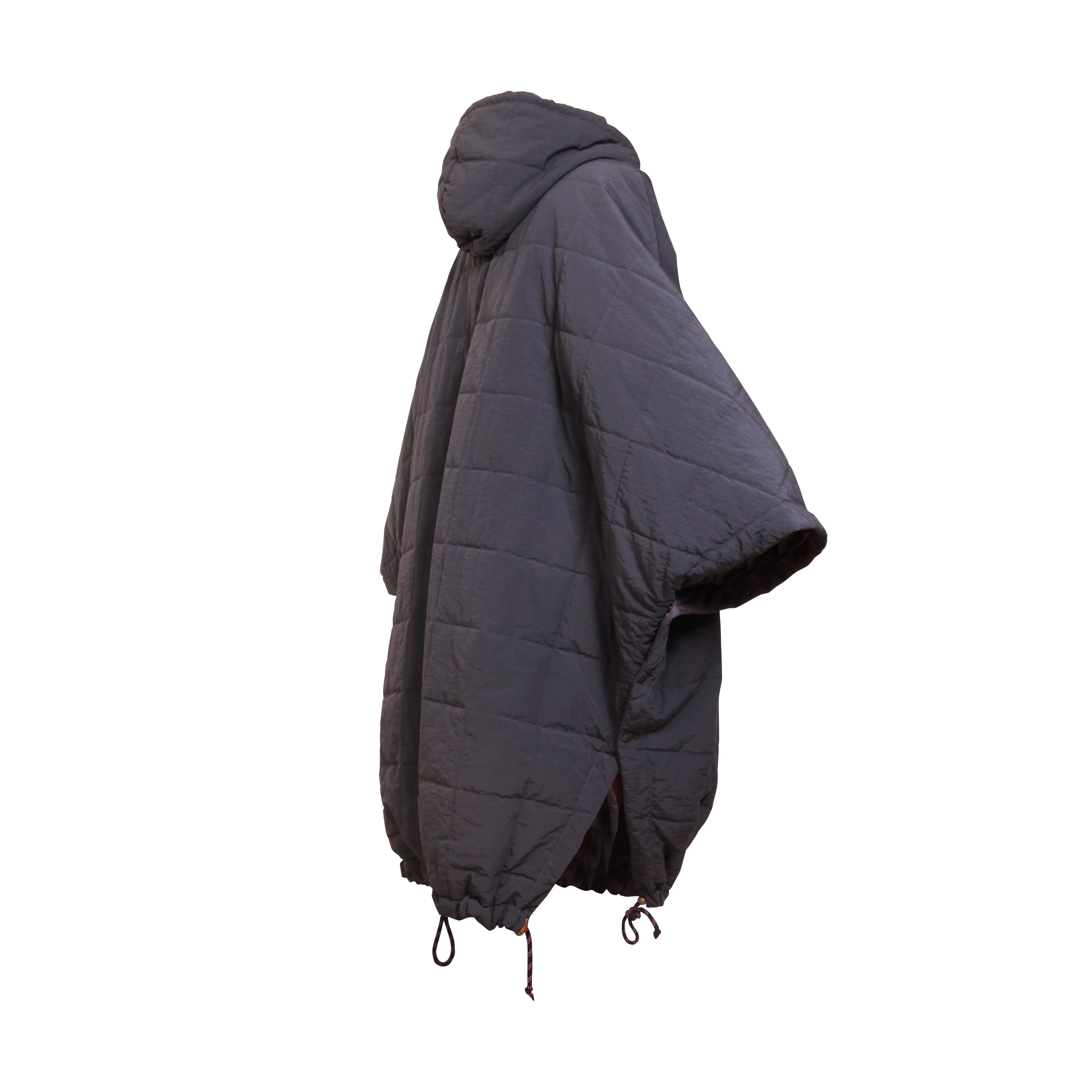 NEW! BLANCAPE - Multi-functional Water-repellent Warm Jacket - Dark Grey