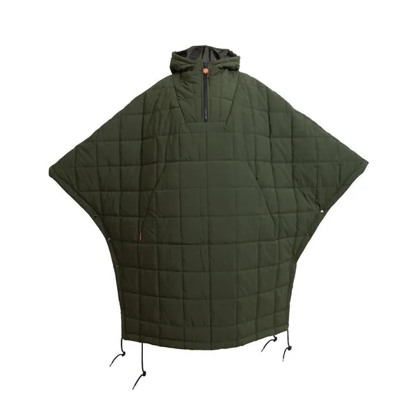 NEW! BLANCAPE - Multi-functional Water-repellent Warm Jacket - Khaki Green