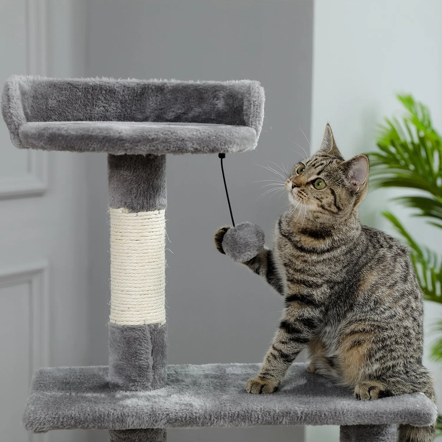 New in box! PAWZ Road Winter Large Cat Tree House in Grey!