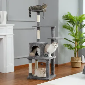 New in box! PAWZ Road Winter Large Cat Tree House in Grey!