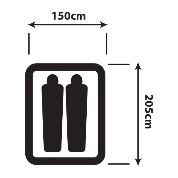 Oztrail Tasman 2P Person Dome Tent