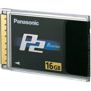 Panasonic AJ-P2C016RG High Performance R-Series 16GB P2 Flash Memory Card