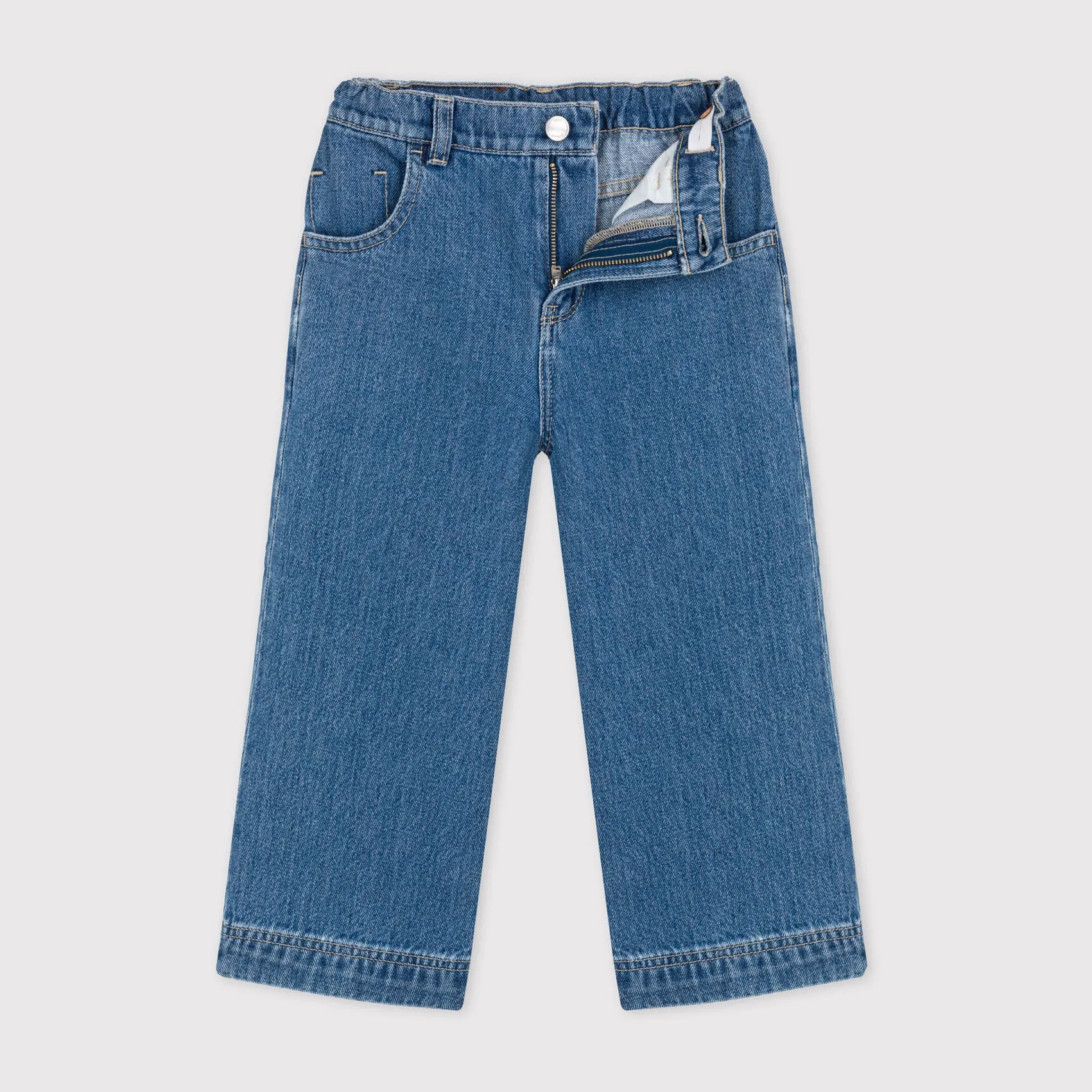 Pantaloni in denim 100% eco friendly bambina