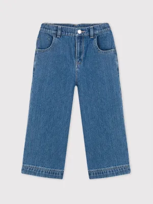 Pantaloni in denim 100% eco friendly bambina